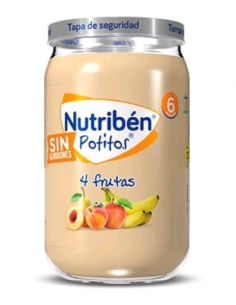 NUTRIBEN POTITO  4 FRUTAS 235 G