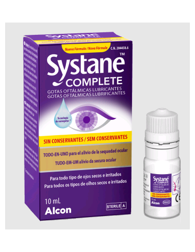 SYSTANE COMPLETE 10ML SIN CONSERVANTES