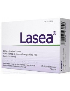LASEA 80 MG 28 CAPSULAS