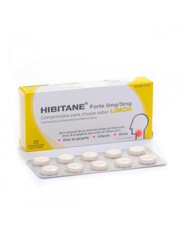 HIBITANE FORTE LIMON 20 COMP