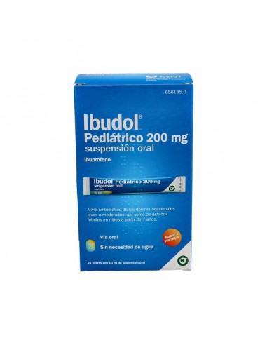 IBUDOL PEDIA 20 MG/ML SUSP ORAL 200 ML