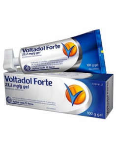 VOLTADOL FORTE 23.2 MG/G GEL TOPICO 100G