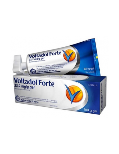 VOLTADOL FORTE 23.2 MG/G GEL TOPICO 100G