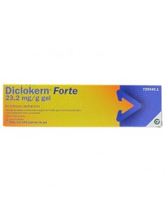 DICLOKERN FORTE 23.2 MG 100 G GEL