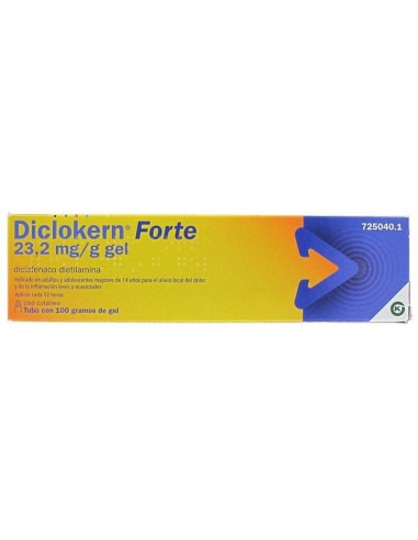 DICLOKERN FORTE 23.2 MG 100 G GEL