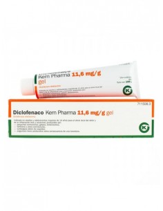DICLOFENACO KERN 11.6 MG GEL TOPICO 100G