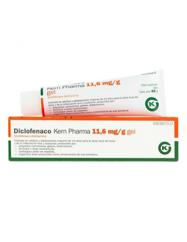 DICLOFENACO KERN PHARMA 1% GEL 60 G