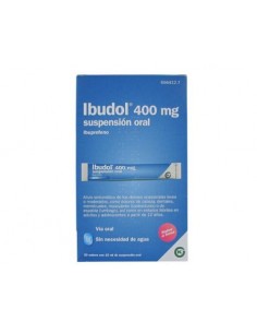 IBUDOL 400 MG SUSPENSION 20 SOBRES 10 ML