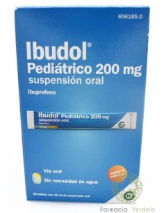 IBUDOL PEDIATRICO 200MG SUSP 20 SOB 10ML