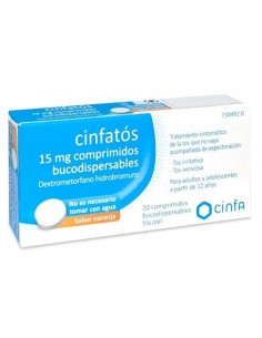 CINFATOS 15 MG 20 COMP BUCODISPISPERSABLE