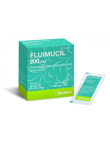 FLUIMUCIL 200 MG 30 SOBRES