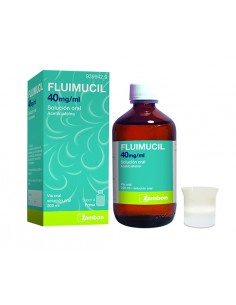 FLUIMUCIL 40 MG SOLUCION ORAL 200 ML