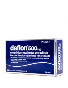 DAFLON 500 MG 60 COMP