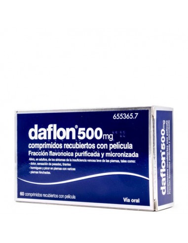 DAFLON 500 MG 60 COMP