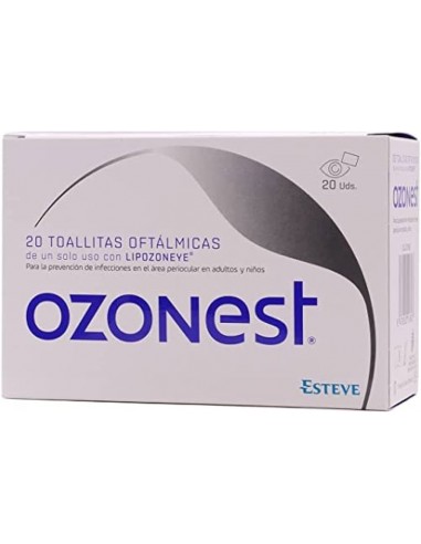 OZONEST 20 TOALLITAS OFTALMICAS
