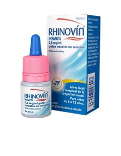 RHINOVIN INFANTIL 0.05 GOTAS SOL 10 ML