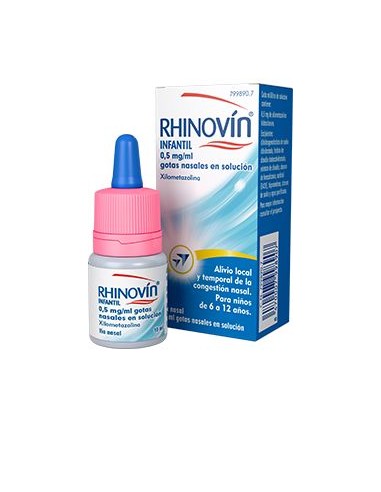 RHINOVIN INFANTIL 0.05 GOTAS SOL 10 ML