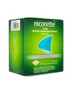 NICORETTE  2 MG 210 CHICLES