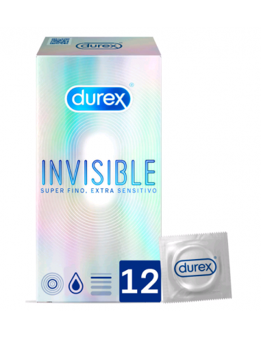 PROFIL DUREX INVISIBLE SENSITIVO 12U