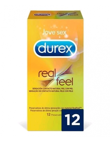 PROFIL DUREX REAL FEEL 12U SIN LATEX