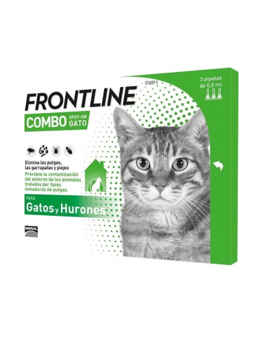 FRONTLINE COMBO GATOS 3 PIPET