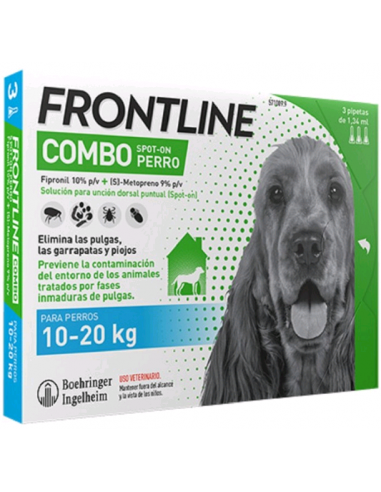 FRONTLINE COMBO PERR 10/20K 3 PIP