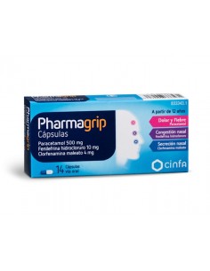 PHARMAGRIP 14 CAPS