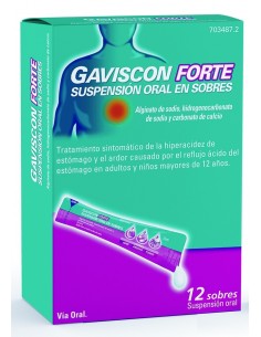 GAVISCON FORTE 10 ML 12 SOBRES