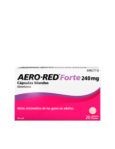 AERO RED FORTE 240 MG 20 CAP