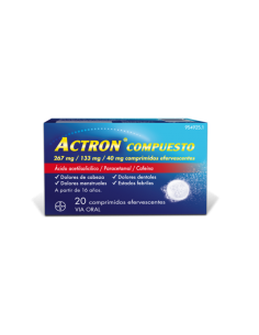 ACTRON COMPUESTO 20 EFERV