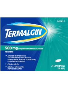 TERMALGIN 500 MG 24 COMP