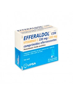 EFFERALDOL 330MG/200MG VIT C 20C EFERV