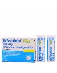 EFFERALDOL FLAS 500 MG 16 COMP BUCOD.