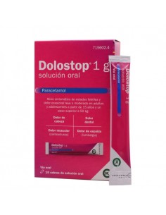 DOLOSTOP 1 GR 10 SOB 10 ML SOLUCION ORAL