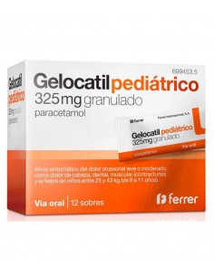 GELOCATIL 325 MG 12 SOBRES GRANULADO