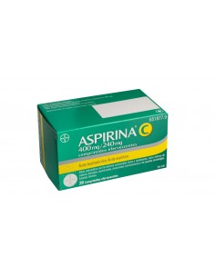 ASPIRINA C 20 COMP EFERVESCEN