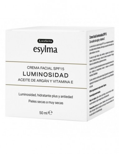 ACOFARMA ESYLMA CREMA FACIAL LUMINOSIDAD ACEITE...