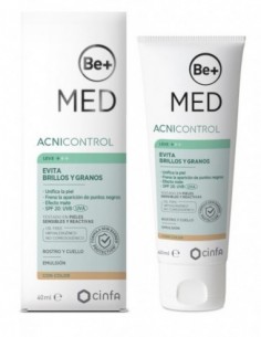 BE+ MED ACNICONTROL EVITA BRILLOS Y GRANOS CON COLOR...