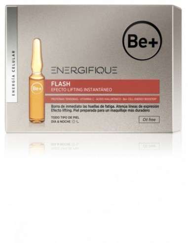 BE+ ENERGIFIQUE AMPOLLAS EFECTO FLASH 5U