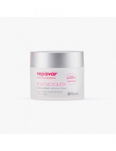REPAVAR CREMA FACIAL CON ROSA MOSQUETA 50ML