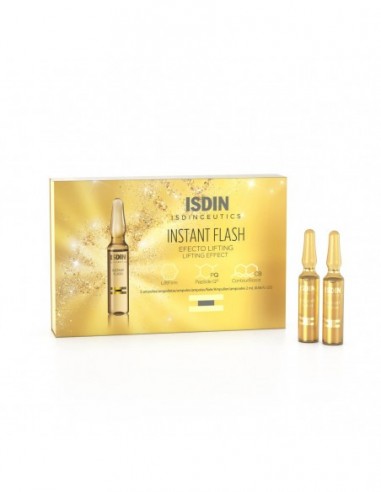 ISDIN ISDINCEUTICS INSTANT FLASH 5 AMPOLLA 2ML